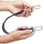 Car seatbelt clip