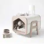 bedside dog bed