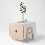 Weelywally Oslo Bedside Pet House White - Image 4