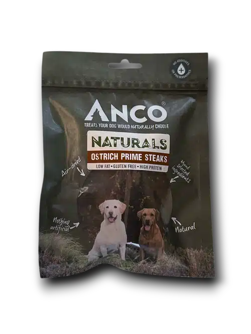 IMG_7642 Anco Naturals Ostrich Prime Steaks 80g - Image 1