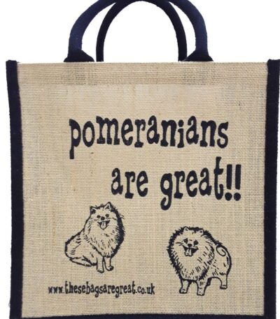 tote bag pomeranian