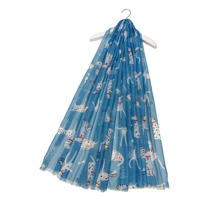 85a148be7c0e12314ed12efa63383ec43d97e3460556fb8d7b07473f81eb400e (1) dalmation frayed scarf