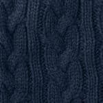 cable knit pullover blue