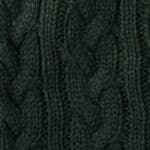 cable knit pullover green