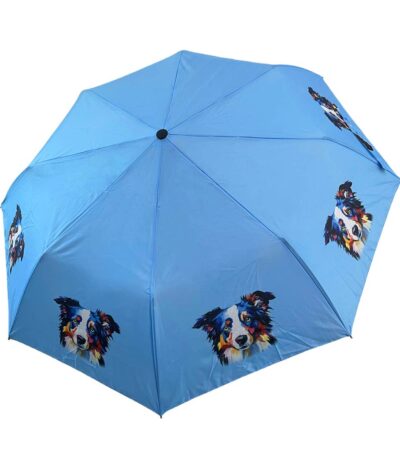 border collie umbrella