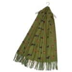 dachshund tassel scarf