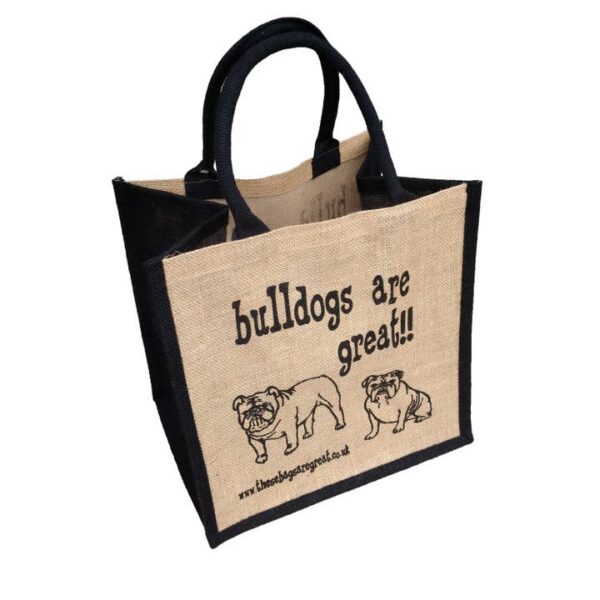 tote bag bulldogs