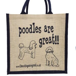 tote bag poodle