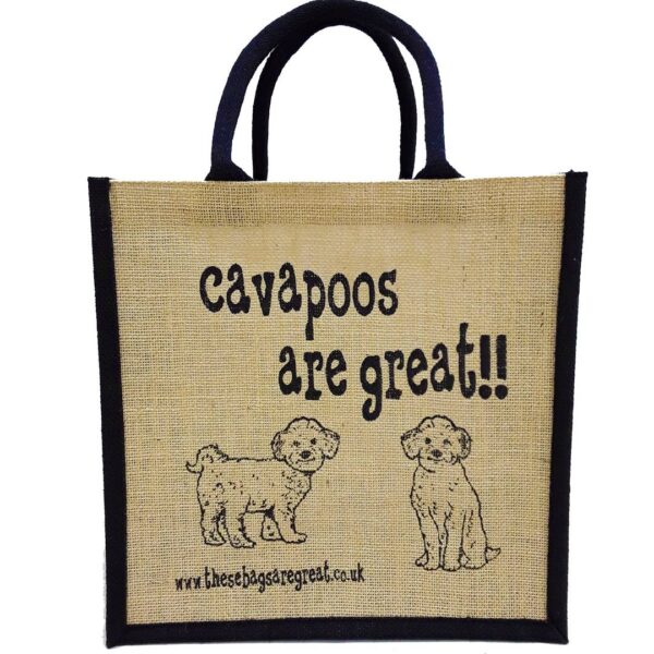 tote bag cavapoos