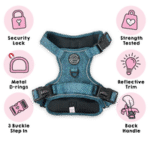 country teal harness