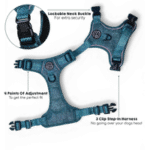 country teal harness